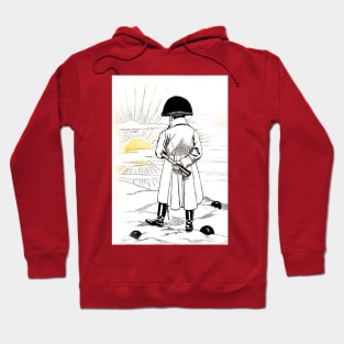 Napoleon watching the sunset Hoodie